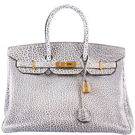 hermes birkin dalmatian buffalo|hermes dalmatian 35 bag.